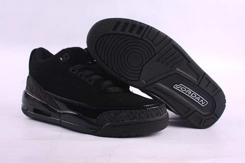 Air Jordan III (3) Black Cats-004